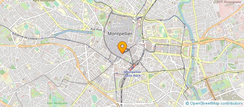localisation de l'entreprise CR DISTRIBUTION à MONTPELLIER