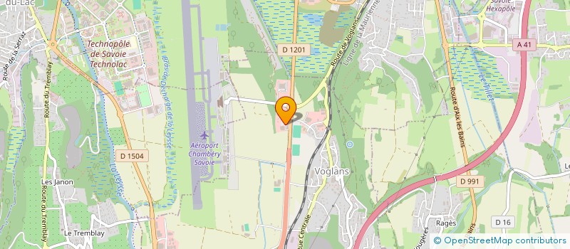 localisation de l'entreprise CR EQUIT  VOGLANS