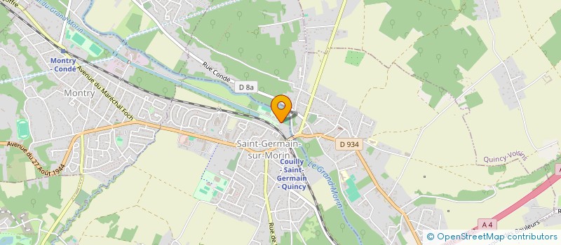 localisation de l'entreprise CR IMMO  SAINT-GERMAIN-SUR-MORIN