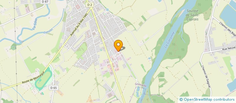 localisation de l'entreprise CR INGENIERIE  GRENADE