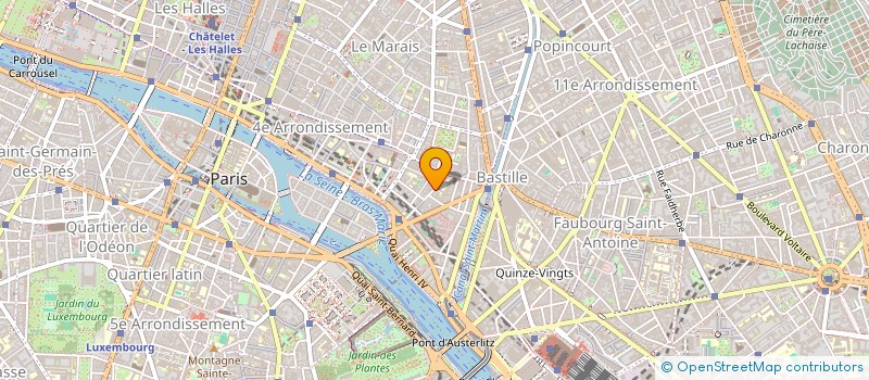 localisation de l'entreprise CR PARIS  PARIS