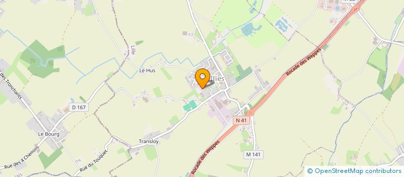 localisation de l'entreprise CR PIETERS  VIOLAINES