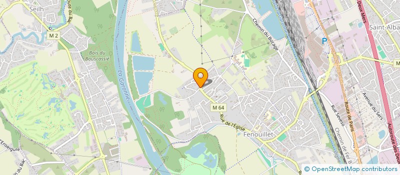 localisation de l'entreprise CR PILOTE SUD 2  FENOUILLET