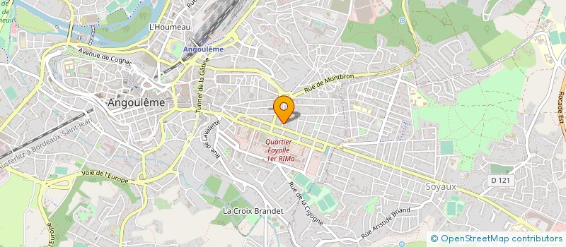 localisation de l'entreprise CR-SPFPL à ANGOULEME