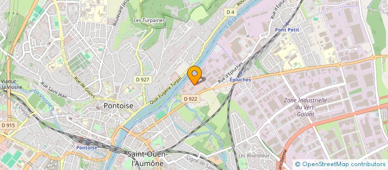 localisation de l'entreprise CR SYSTEM à SAINT-OUEN-L'AUMONE