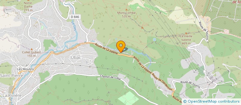 localisation de l'entreprise CR TERRASSEMENT  LE REVEST-LES-EAUX