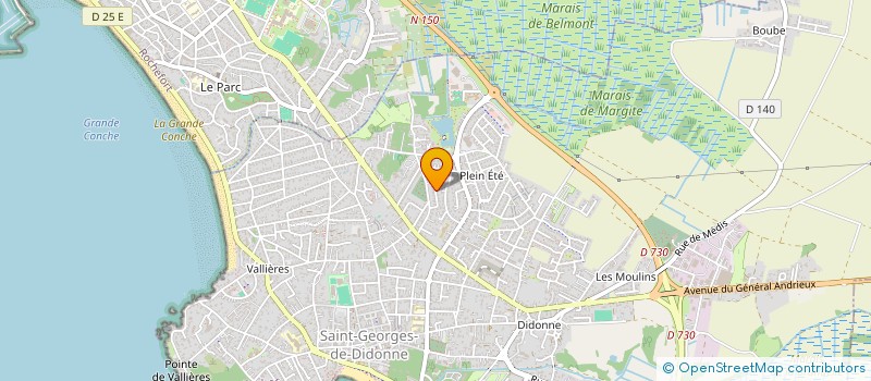 localisation de l'entreprise CR17CONSEILS  SAINT-GEORGES-DE-DIDONNE