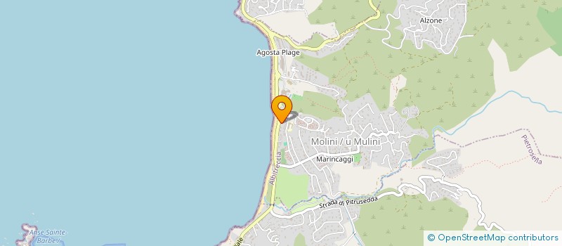 localisation de l'entreprise CR2A  ALBITRECCIA