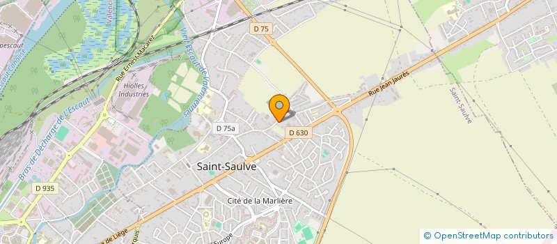 localisation de l'entreprise CR2D IMMO  SAINT-SAULVE