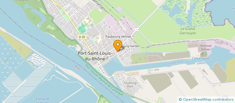 localisation de l'entreprise CR2K à PORT-SAINT-LOUIS-DU-RHONE