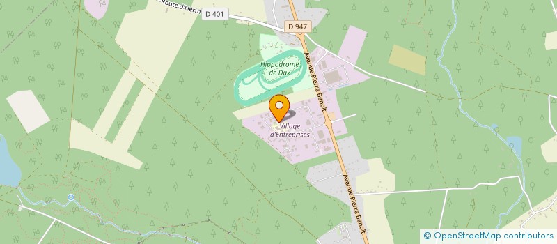 localisation de l'entreprise CR2P  SAINT-PAUL-LES-DAX