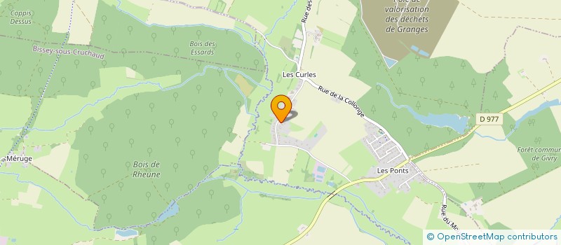 localisation de l'entreprise CR3M-CONCEPTION  GRANGES