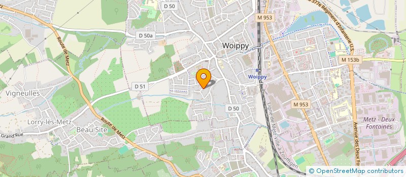 localisation de l'entreprise CR7  WOIPPY