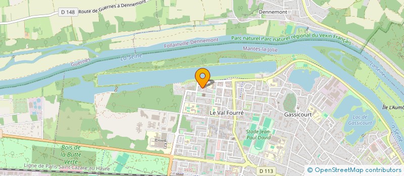 localisation de l'entreprise CR78 AUTO  MANTES-LA-JOLIE