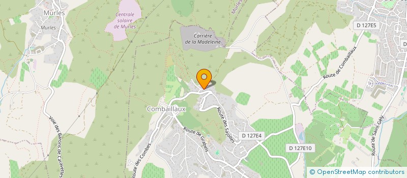 localisation de l'entreprise CR8  COMBAILLAUX