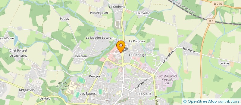localisation de l'entreprise CRA 56230 à QUESTEMBERT