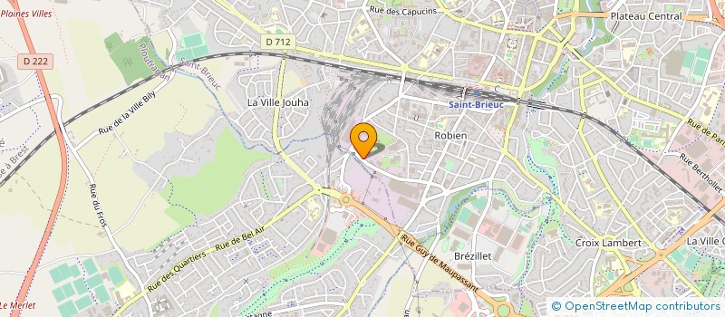 localisation de l'entreprise CRA SOLS SOUPLES à SAINT-BRIEUC