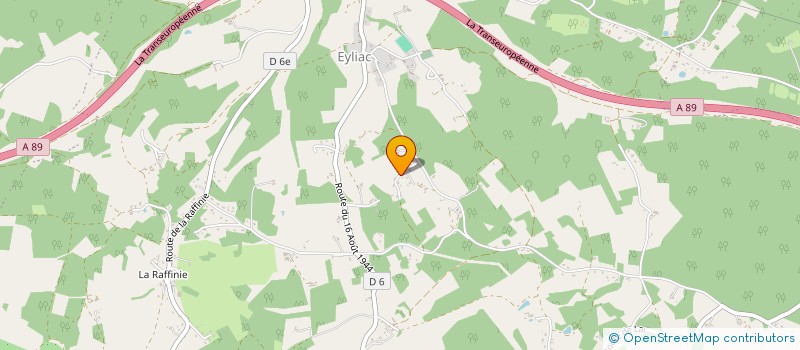 localisation de l'entreprise CRAAC ELEC  BASSILLAC ET AUBEROCHE