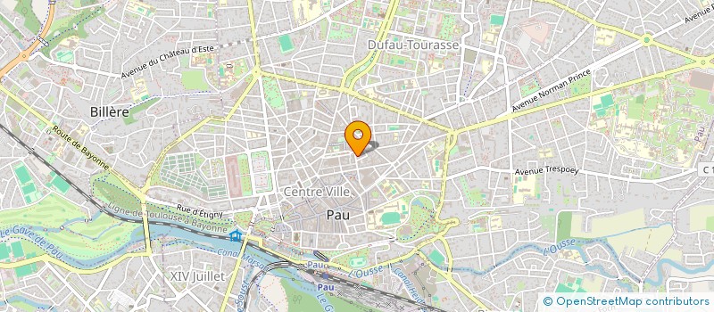 localisation de l'entreprise CRABE-LANUX à PAU