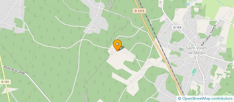 localisation de l'entreprise CRABOT  SAINT-VIVIEN-DE-MEDOC