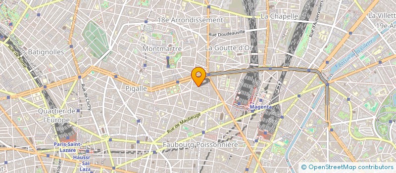 localisation de l'entreprise CRAC BOUM RECORDS  PARIS