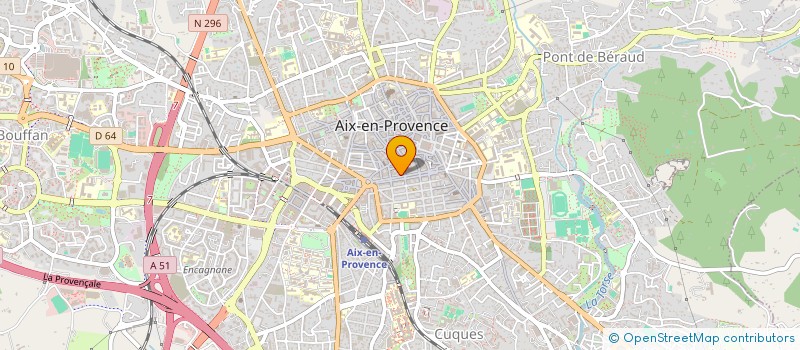 localisation de l'entreprise CRACO 11 à AIX-EN-PROVENCE