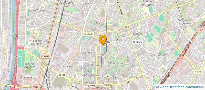 localisation de l'entreprise CRAFFT AI SAS  GRENOBLE