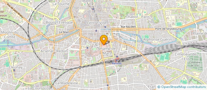 localisation de l'entreprise CRAFT FRANCE à RENNES