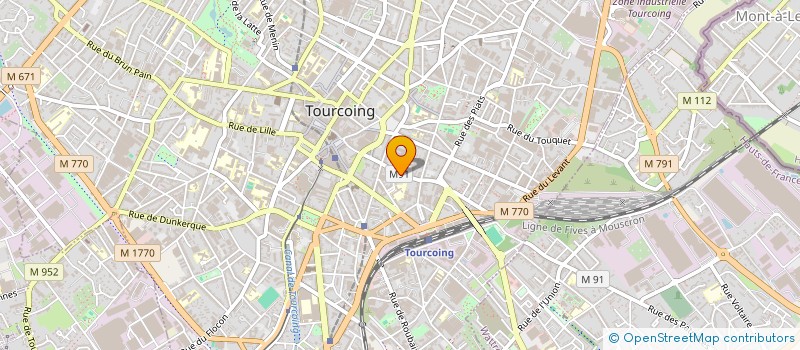 localisation de l'entreprise CRAFT-IT  TOURCOING