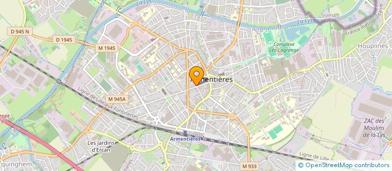 localisation de l'entreprise CRAFT LAB  ARMENTIERES