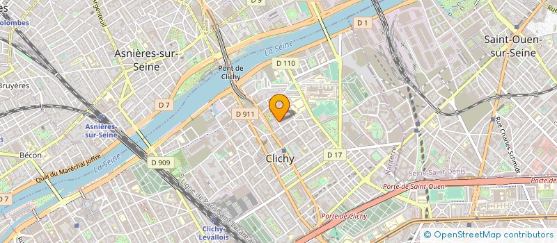 localisation de l'entreprise CRAFT WORK à CLICHY