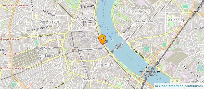 localisation de l'entreprise CRAFTD  BORDEAUX