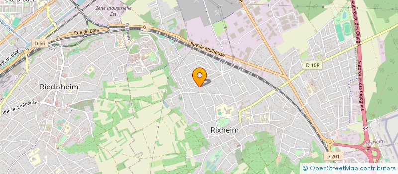 localisation de l'entreprise CRAFTED TRADUCTION  RIXHEIM