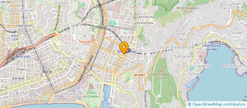 localisation de l'entreprise CRAFTING CODE à NICE