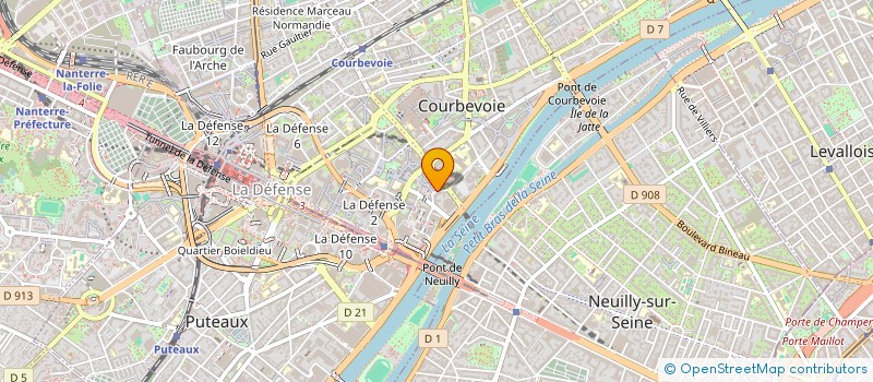 localisation de l'entreprise CRAFTLOG à COURBEVOIE