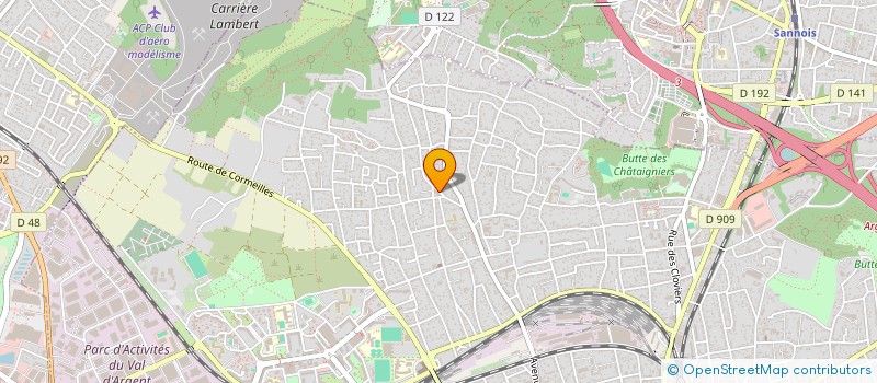 localisation de l'entreprise CRAFTMOD  ARGENTEUIL