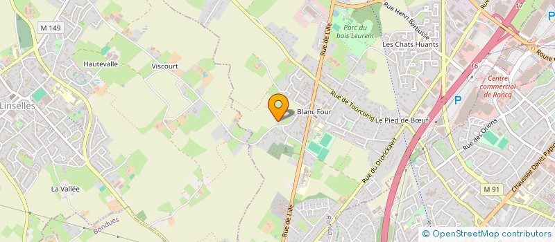 localisation de l'entreprise CRAKMEZIL à RONCQ