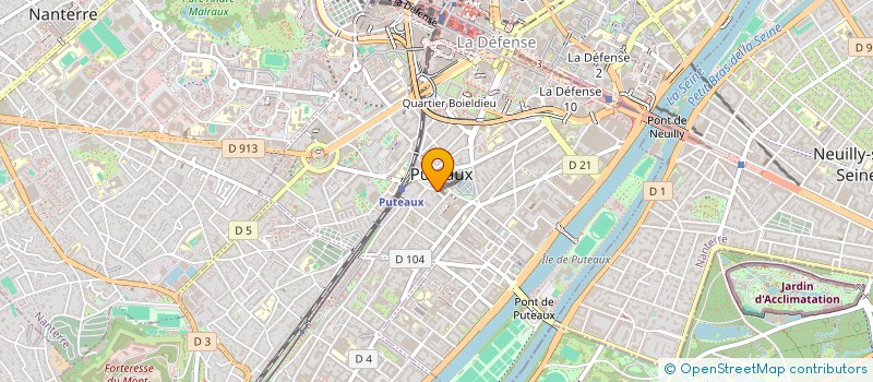 localisation de l'entreprise CRAM  DONVILLE-LES-BAINS