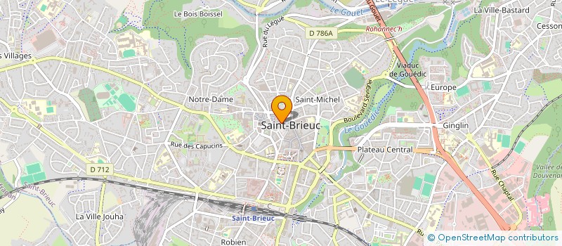 localisation de l'entreprise CRAME à SAINT-BRIEUC