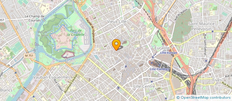 localisation de l'entreprise CRAMIQUE à LILLE