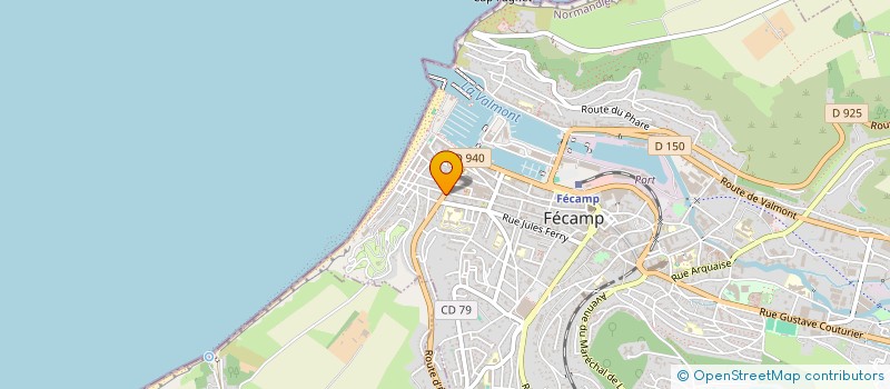 localisation de l'entreprise CRAMOYSAN PERE ET FILS à FECAMP