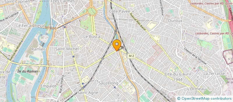 localisation de l'entreprise CRAMPEL ALU à TOULOUSE