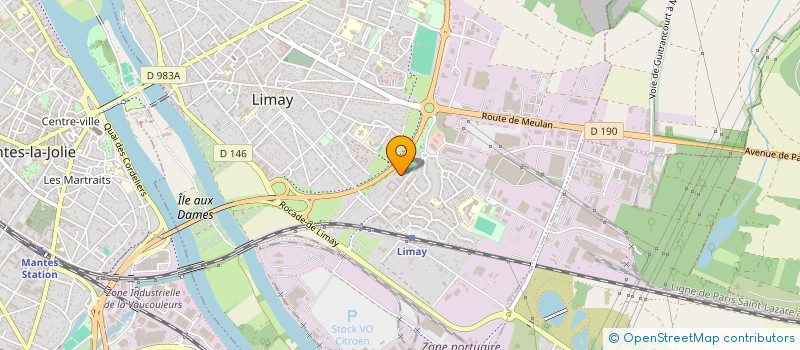 localisation de l'entreprise CRAMPONNE TOI à LIMAY