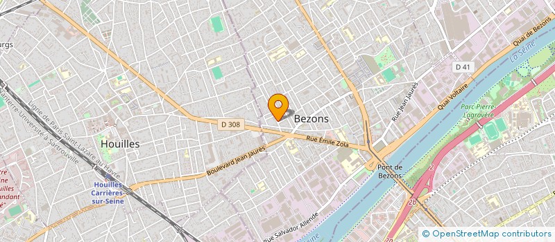 localisation de l'entreprise CRAN SDGA à BEZONS