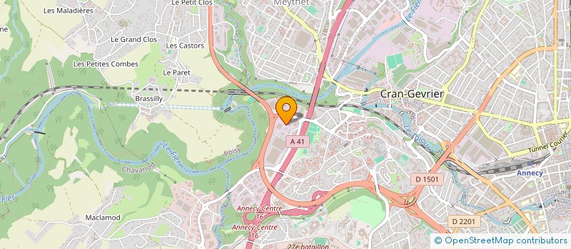 localisation de l'entreprise CRAN UNITED LOUNGE  ANNECY