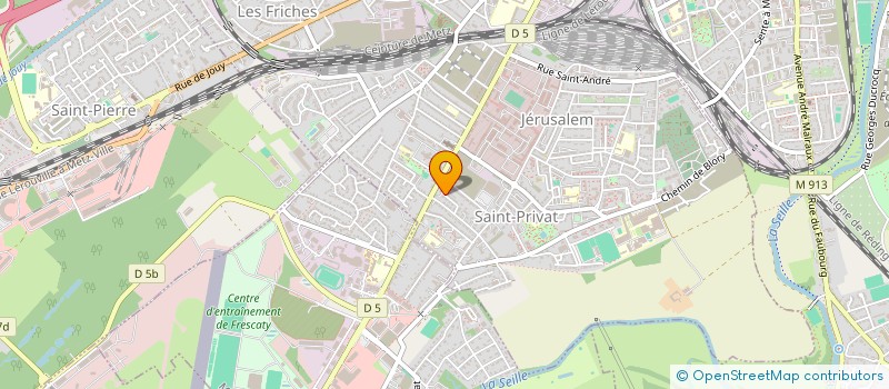 localisation de l'entreprise CRAN74  MARIEULLES