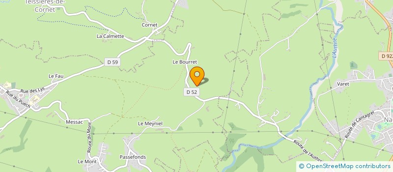 localisation de l'entreprise CRANDELLES EN FETE à CRANDELLES