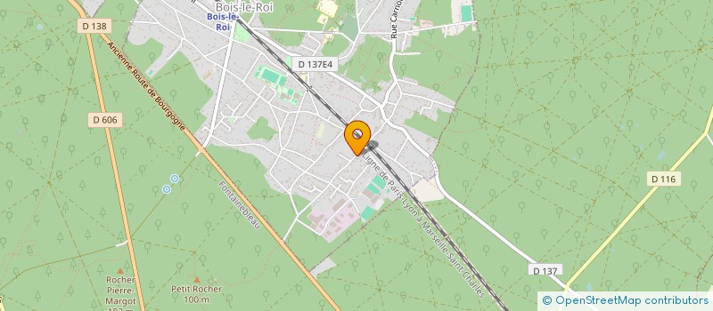 localisation de l'entreprise CRANOR à BOIS-LE-ROI