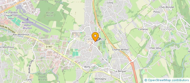 localisation de l'entreprise CRANVES-SALES  CRANVES-SALES