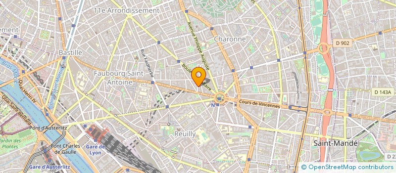 localisation de l'entreprise CRAP CAHIERS PEDAGOGIQUES à PARIS